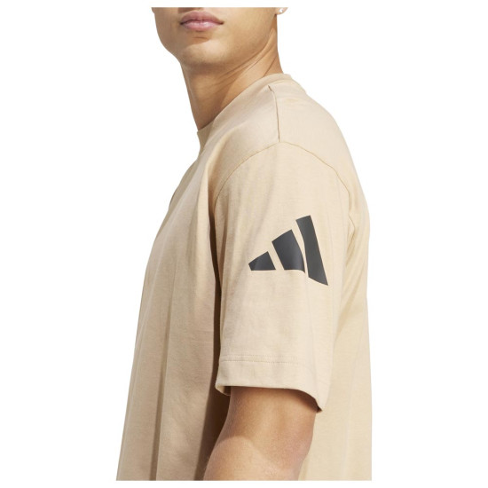 Adidas Ανδρική κοντομάνικη μπλούζα Essentials Loose-Fit 3-Bar Tee